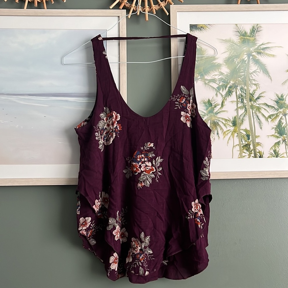 AE Floral Tank Top